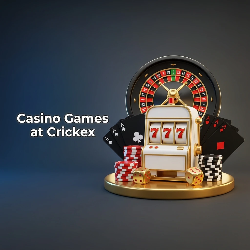 Crickex casino games including live baccarat, roulette, blackjack, slots, Aviator, Andar Bahar and Teen Patti in Bangladesh
