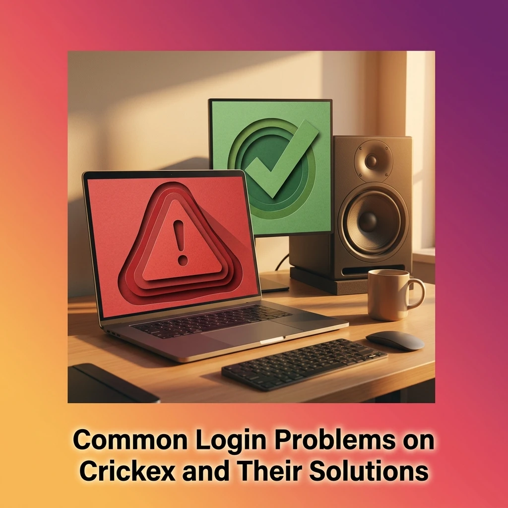 Crickex login problems and solutions table covering password errors, locked accounts, and 2FA issues