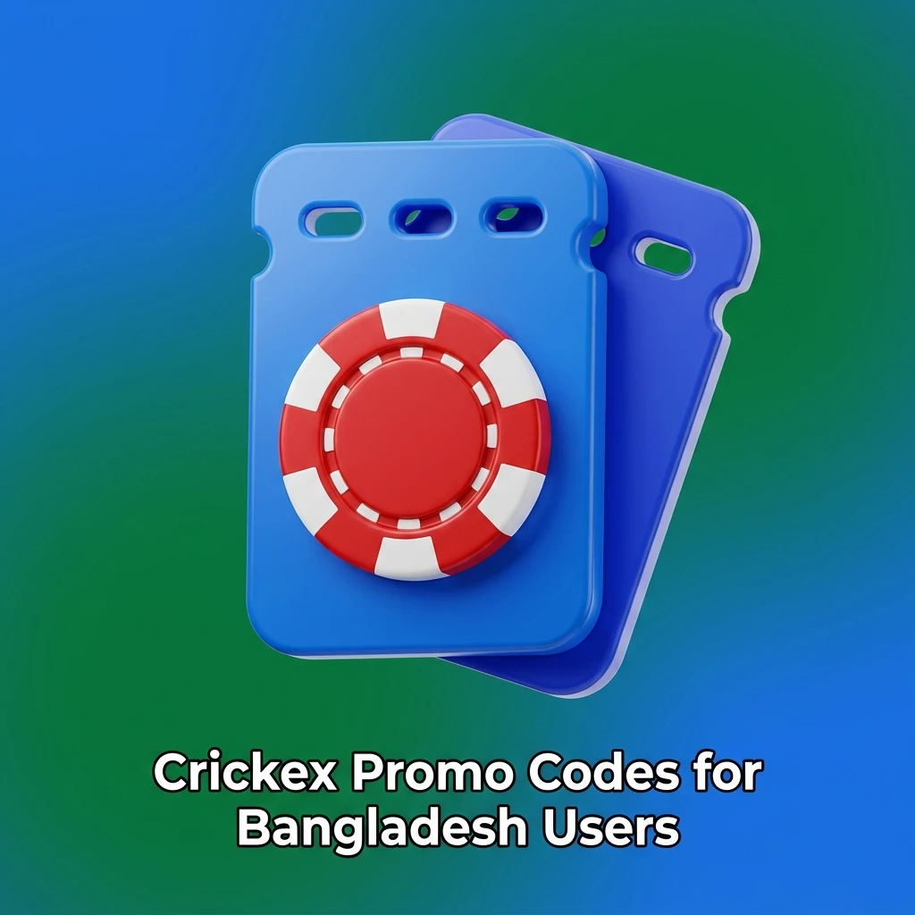Crickex promo codes for Bangladesh users including CRICKEXBD, CXSPORTS, and CXLIVE bonus activation offers