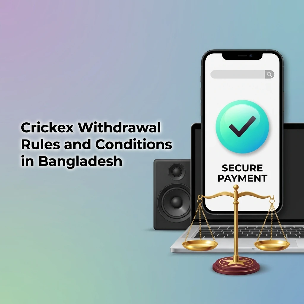 Crickex withdrawal rules and conditions for Bangladesh players including verification, limits, and payment details