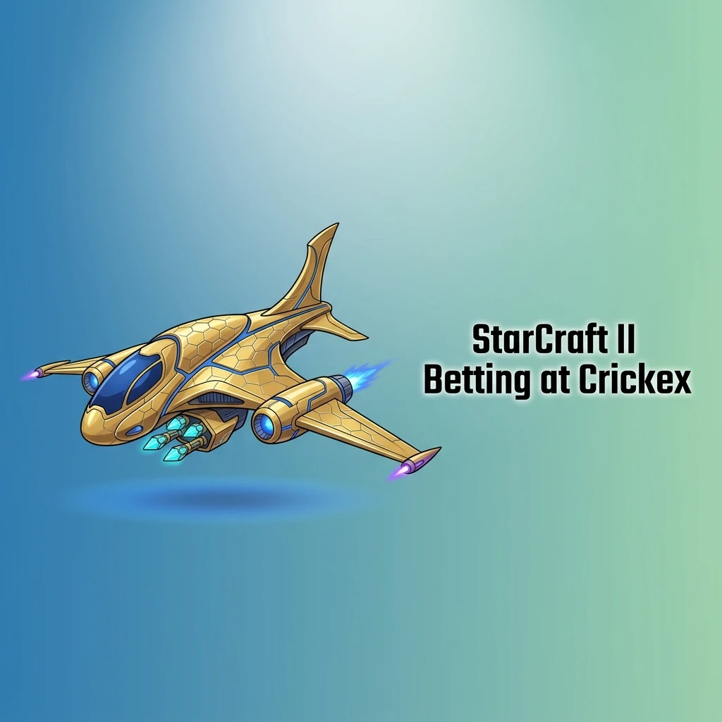 StarCraft II betting at Crickex with markets on match winner, map winner, and top tournaments like GSL and ESL Pro Tour